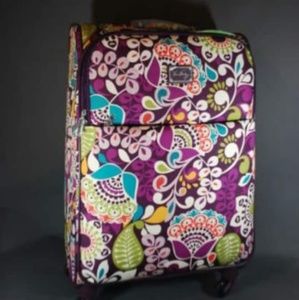 Vera Bradley suit case plum crazy